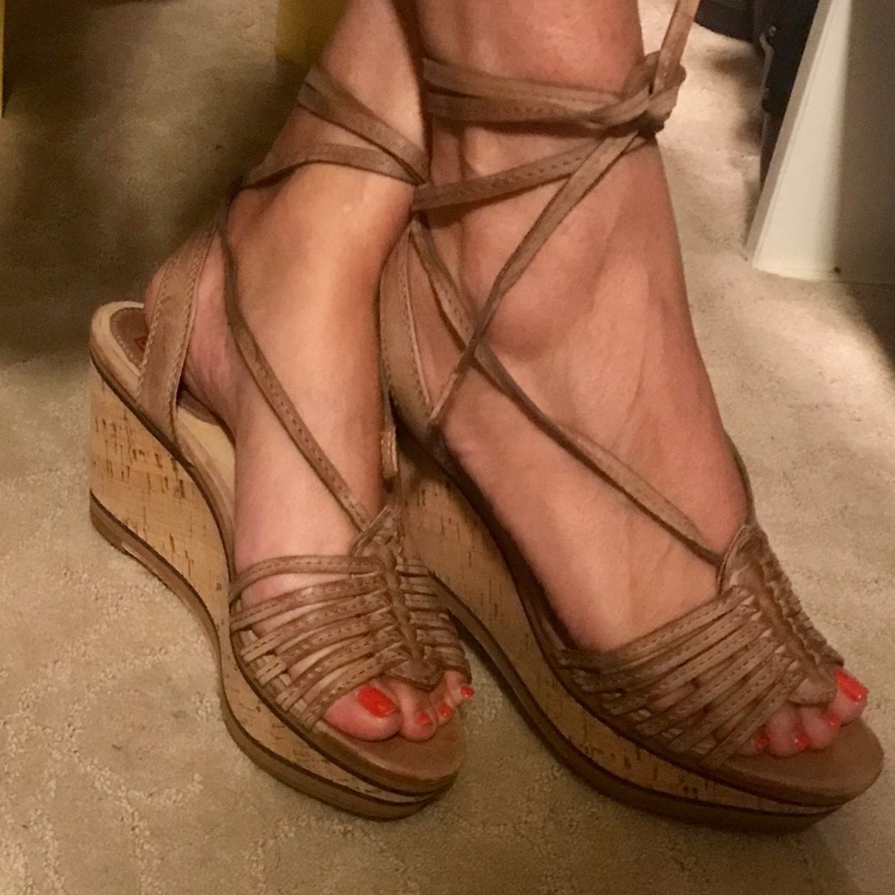 Frye wedge sandal